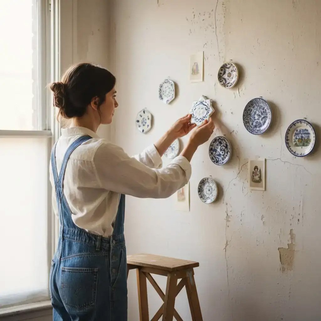 Yıldız Formlu Duvar Süsü