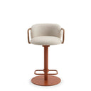 Yoda Bar Sandalyesi 4'lü Set-Solidist Furniture-kiremit-NowShopFun