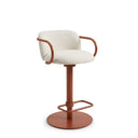 Yoda Bar Sandalyesi 4'lü Set-Solidist Furniture-kiremit-NowShopFun