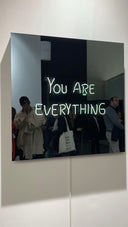 You Are Everything Neon Cam Aplik Duvar Aydınlatması