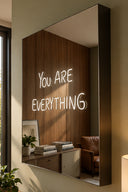 You Are Everything Neon Cam Aplik Duvar Aydınlatması