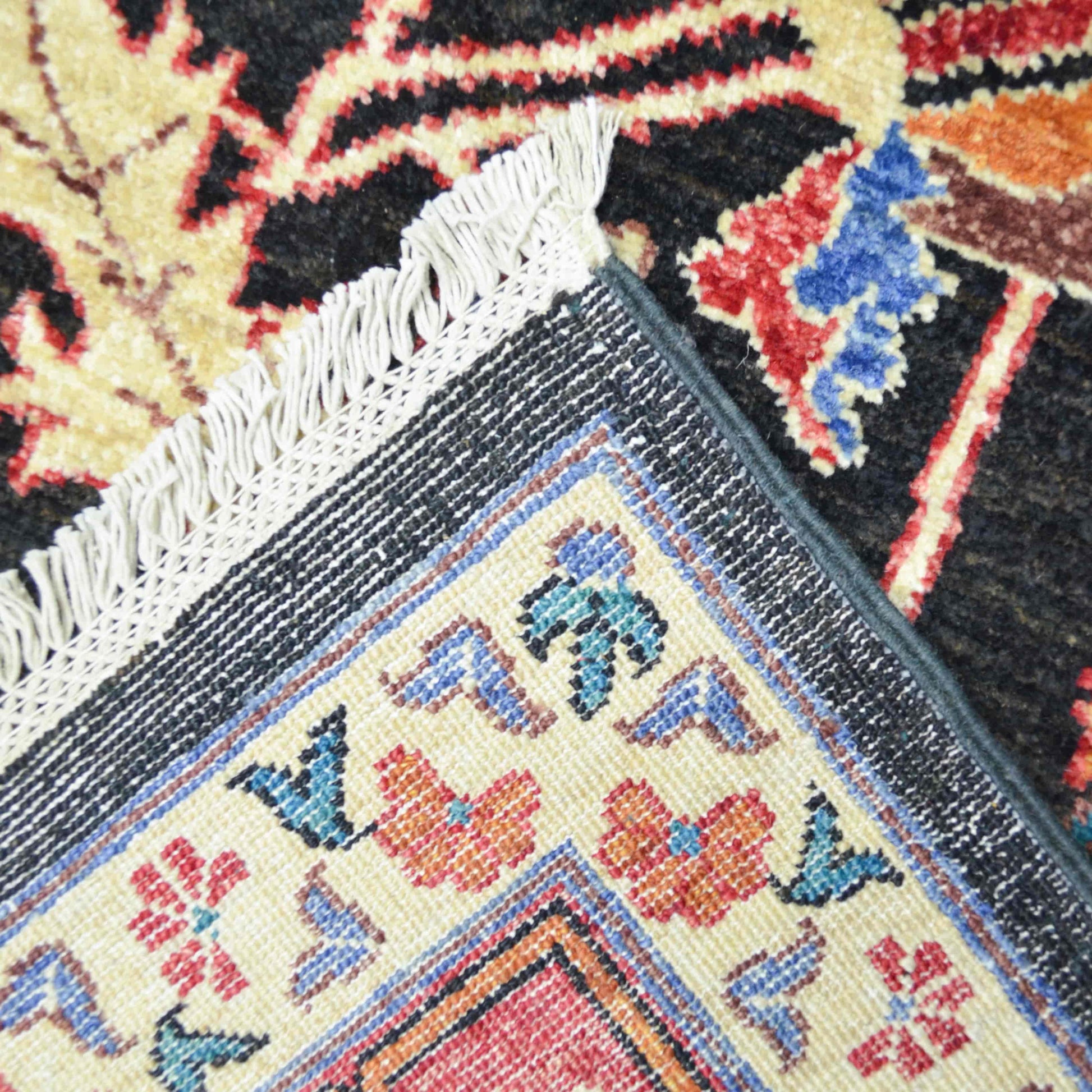 Yünden El Dokuma Afgan Halısı 244x298 cm-Kilim & Halı-KilimCo-NowShopFun