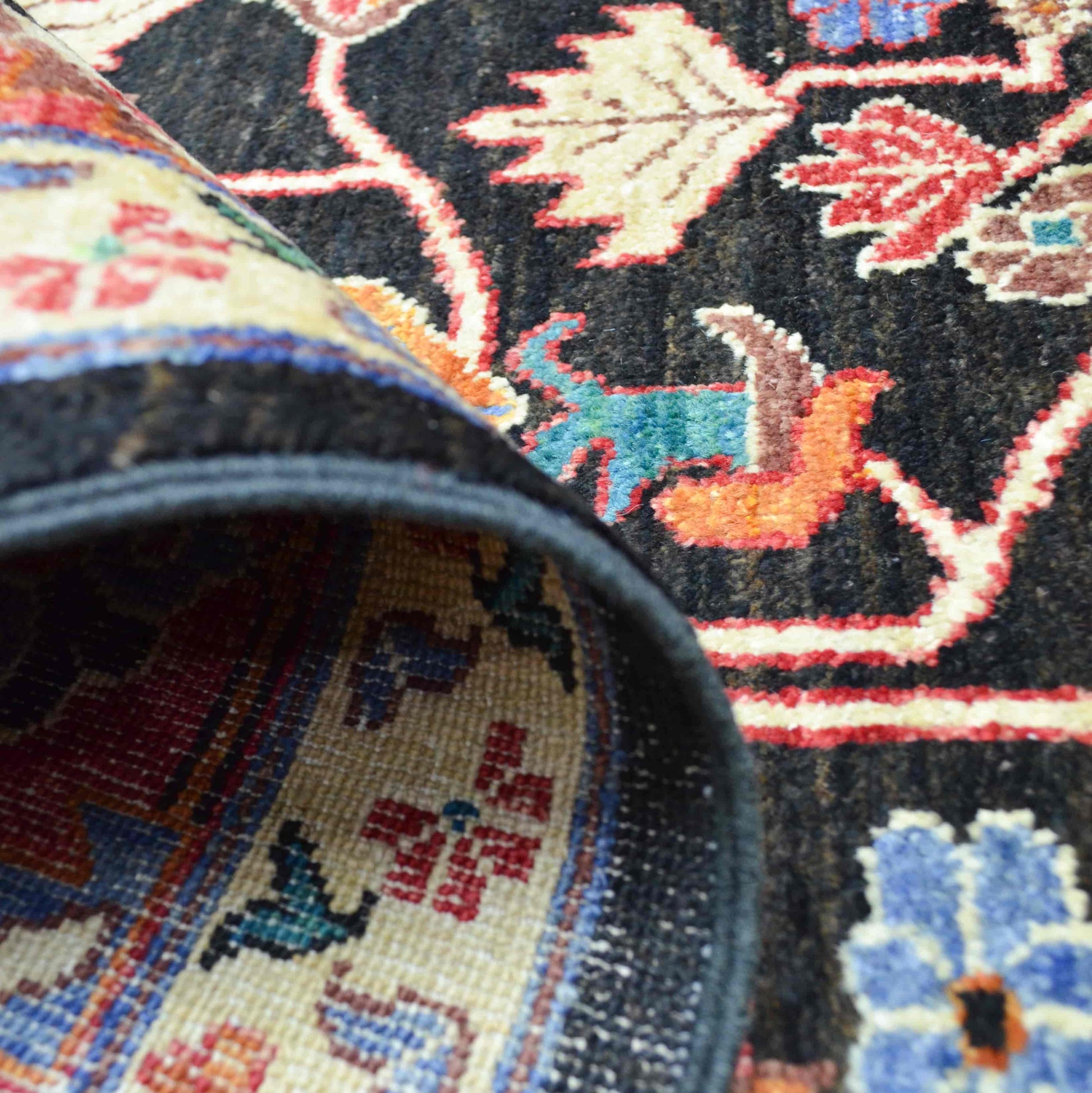 Yünden El Dokuma Afgan Halısı 244x298 cm-Kilim & Halı-KilimCo-NowShopFun