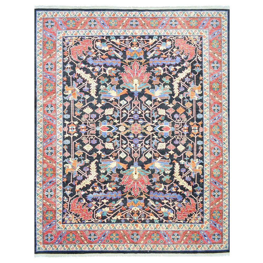 Yünden El Dokuma Afgan Halısı 244x298 cm-Kilim & Halı-KilimCo-NowShopFun