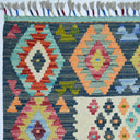 Yünden El Dokuma Afgan Kilim 140x190 cm-Kilim & Halı-KilimCo-NowShopFun
