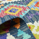 Yünden El Dokuma Afgan Kilim 140x190 cm-Kilim & Halı-KilimCo-NowShopFun