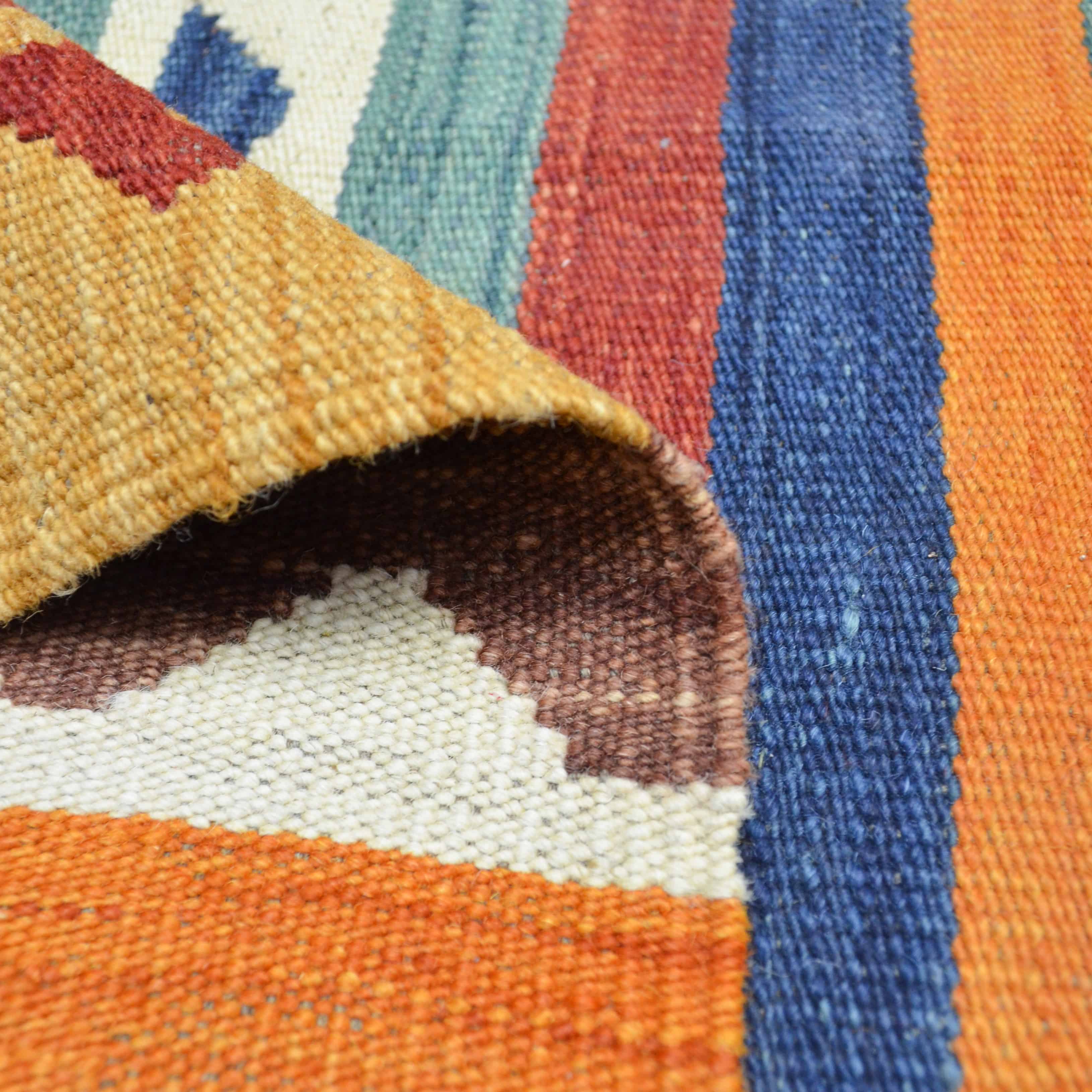 Yünden El Dokuma Afgan Kilimi 200x306 cm-Kilim & Halı-KilimCo-NowShopFun