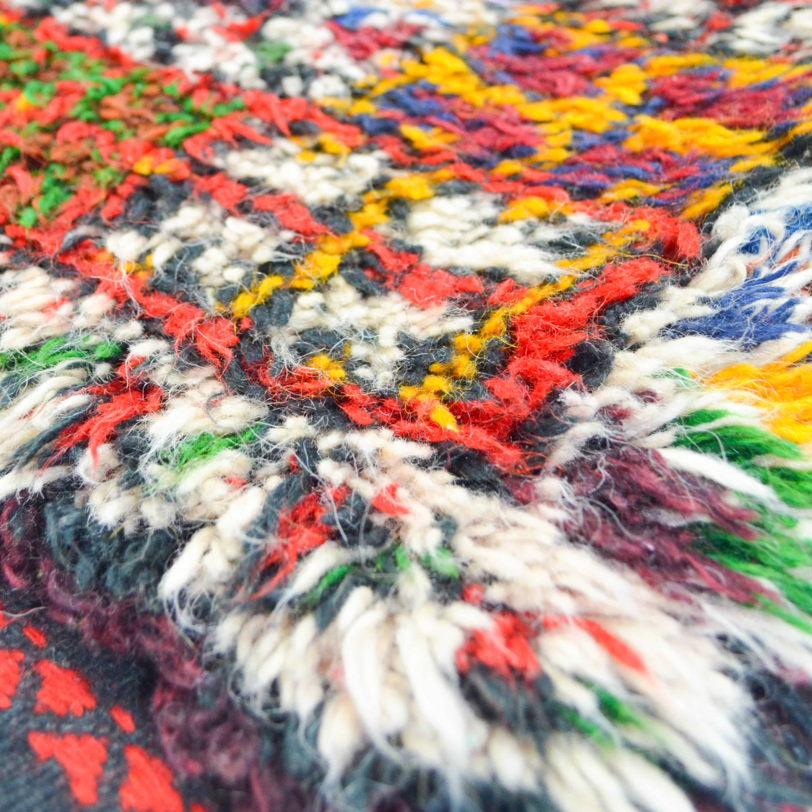 Yünden El Dokuma Konya Tülü Halı 100x150 cm-Kilim & Halı-KilimCo-NowShopFun