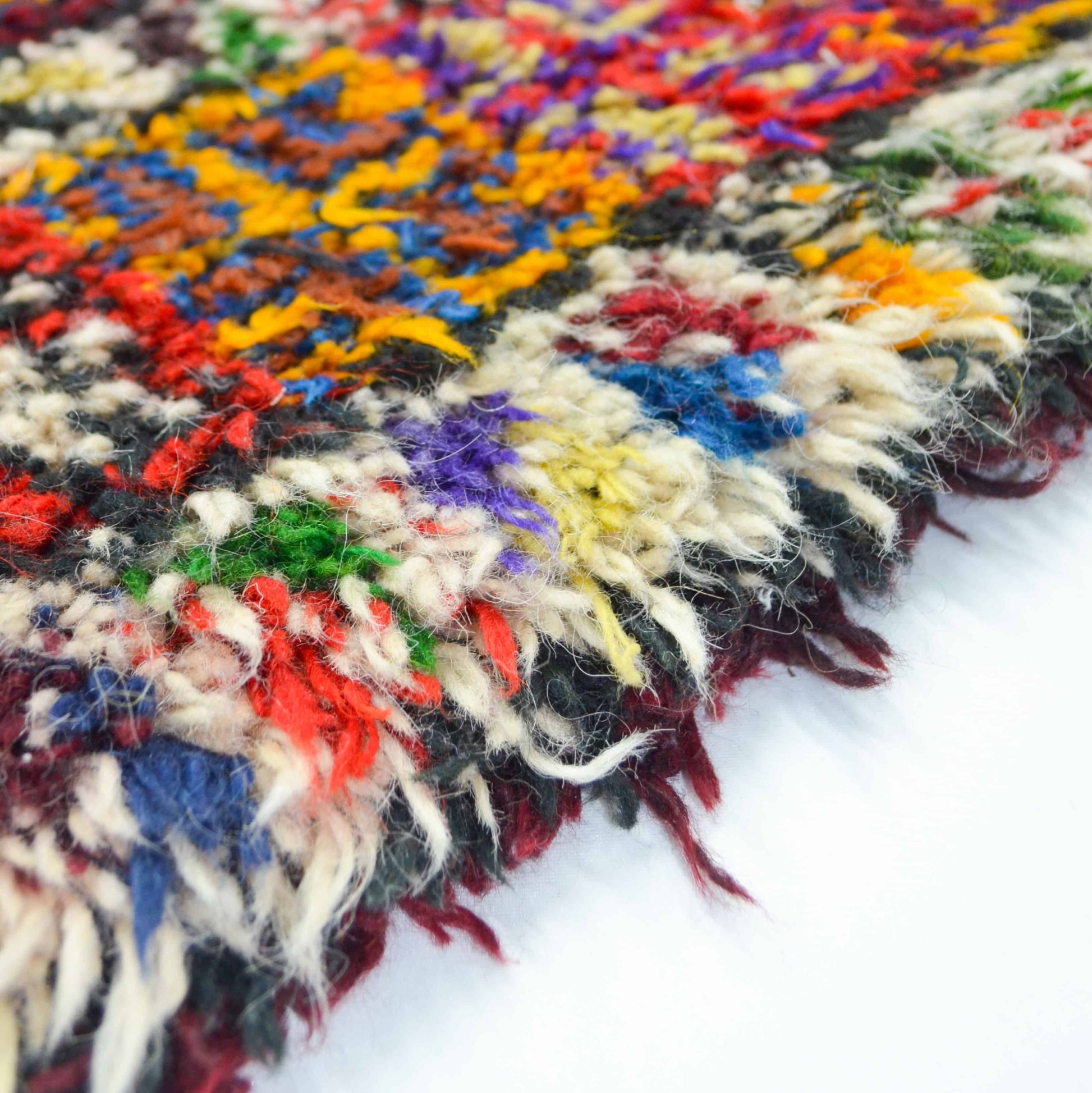 Yünden El Dokuma Konya Tülü Halı 100x150 cm-Kilim & Halı-KilimCo-NowShopFun