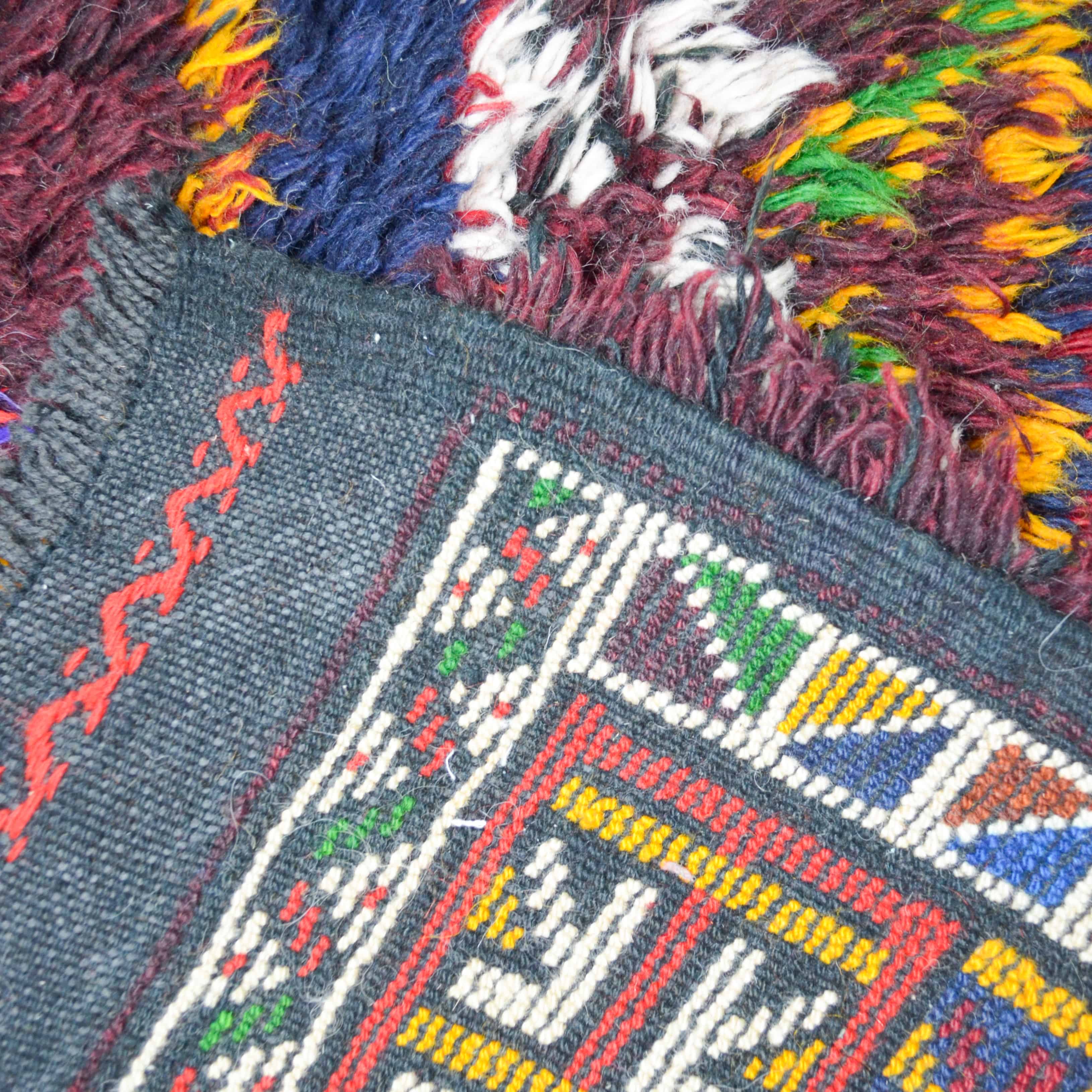 Yünden El Dokuma Konya Tülü Halı 100x150 cm-Kilim & Halı-KilimCo-NowShopFun