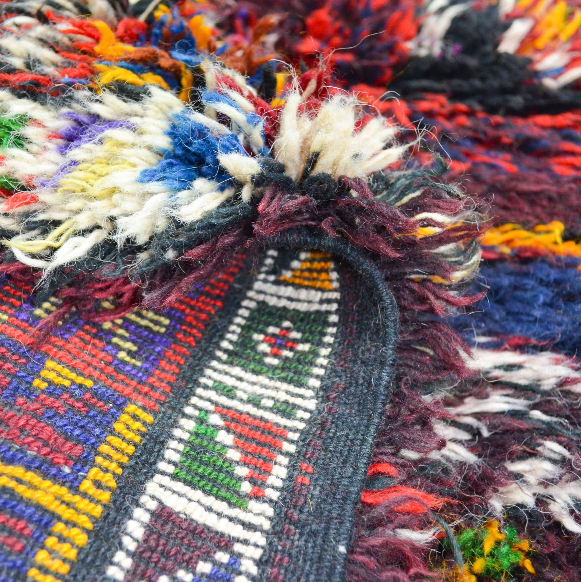 Yünden El Dokuma Konya Tülü Halı 100x150 cm-Kilim & Halı-KilimCo-NowShopFun