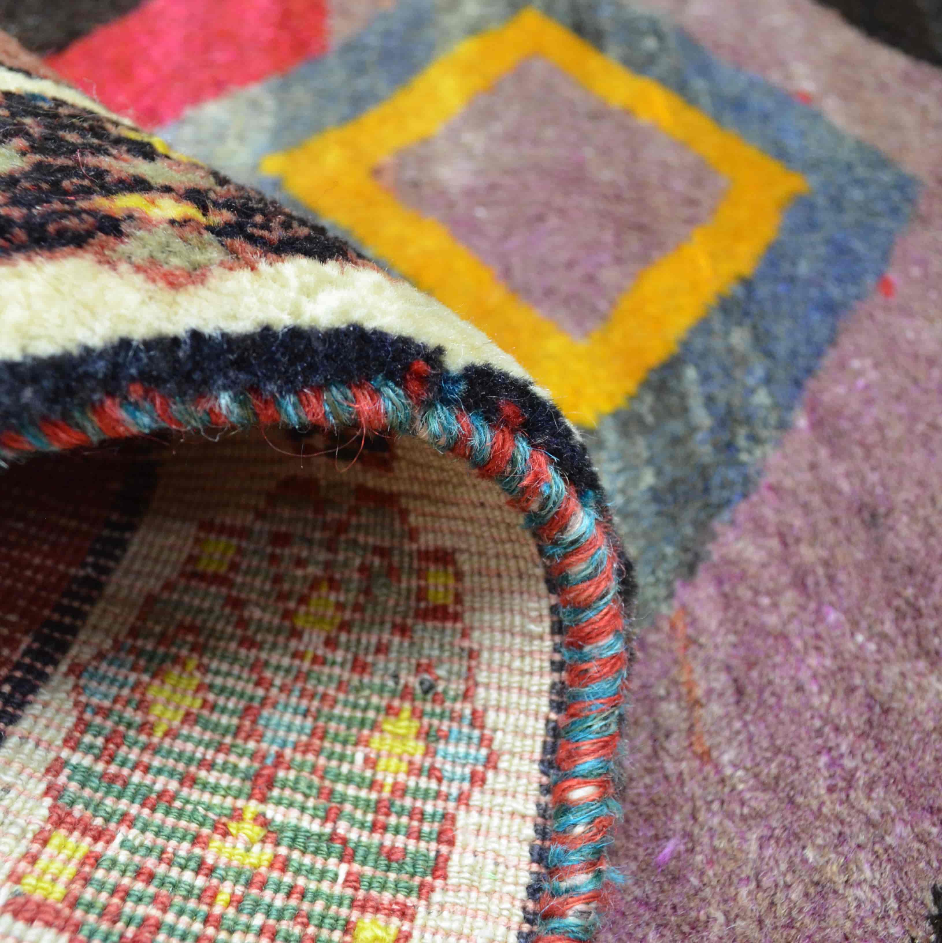 Yünden El Dokuma Vintage İran Köy Halısı 120x200 cm-Kilim & Halı-KilimCo-NowShopFun