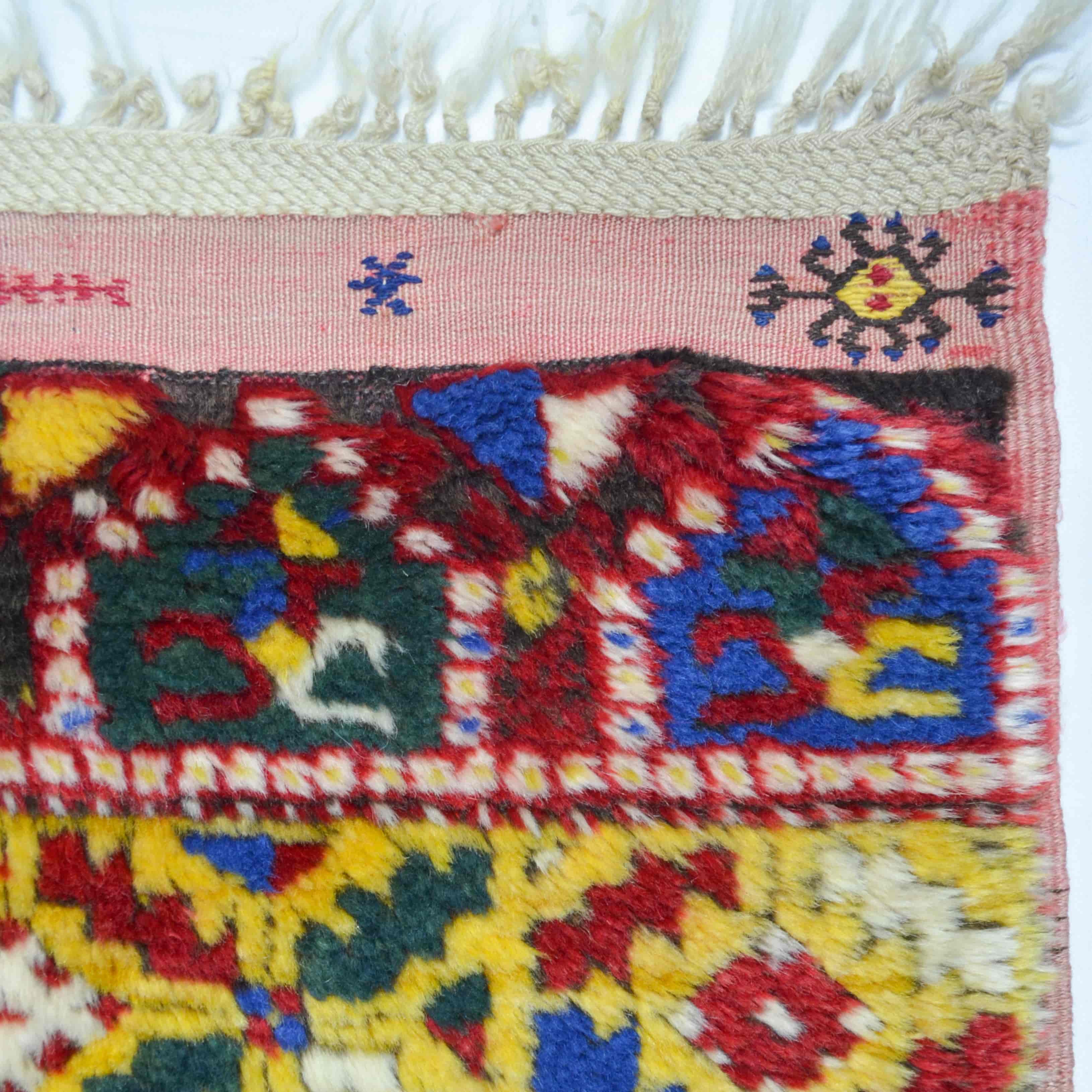 Yünden El Dokuma Vintage Konya Yatak Halısı 120x180 cm-Kilim & Halı-KilimCo-NowShopFun