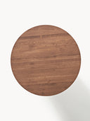 Velotti Yuvarlak Meşe Yemek Masası 120 cm
