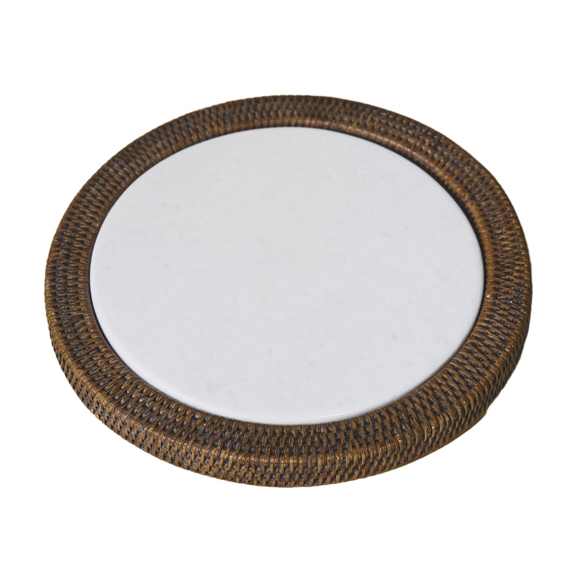 Yuvarlak Rattan Peynir Tabağı