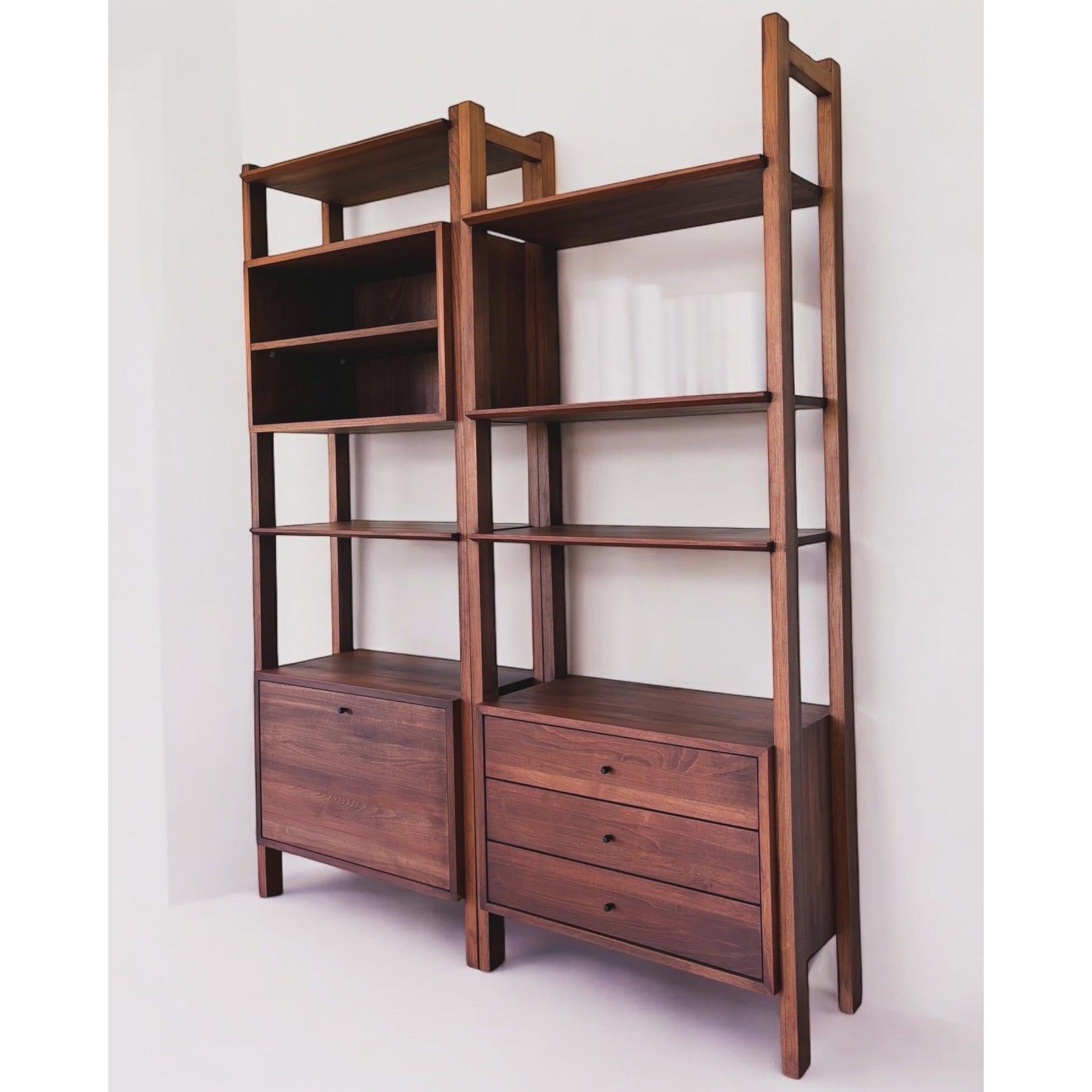 Zarife Kitaplık-Kitaplık-Wood Mood Works-NowShopFun