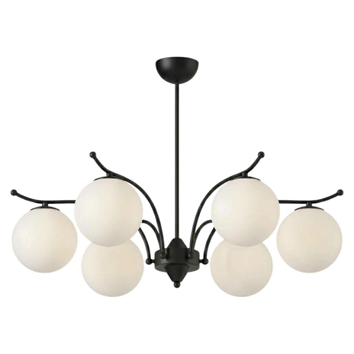 Zelmira Modern 6'lı Cam Küre Avize