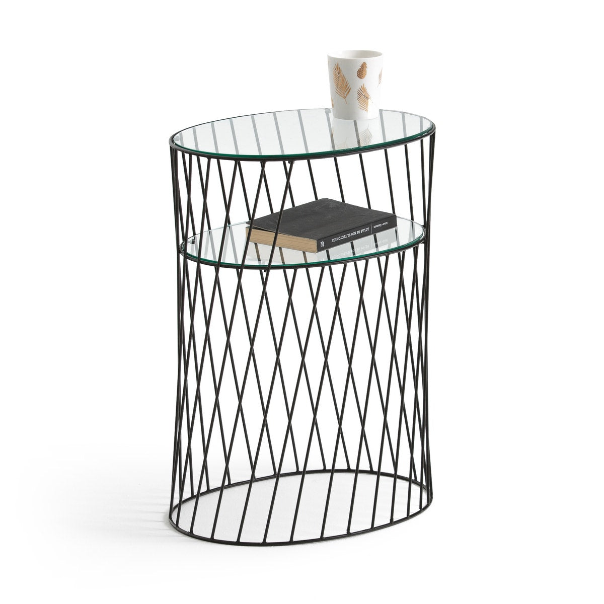 Zent Metal Siyah Komodin