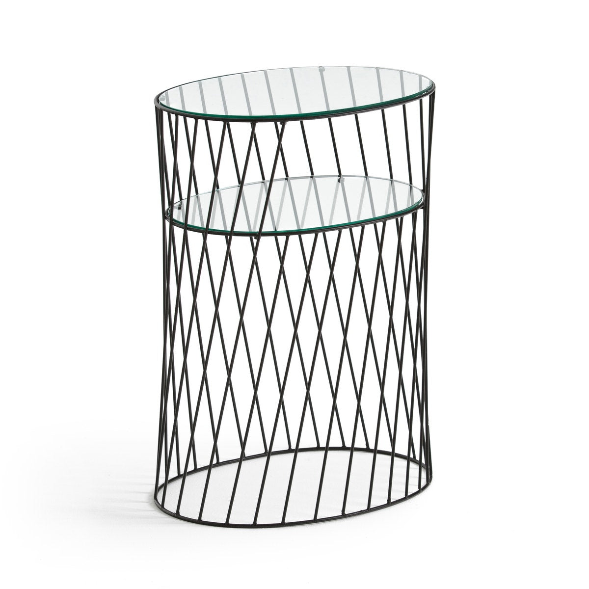 Zent Metal Siyah Komodin