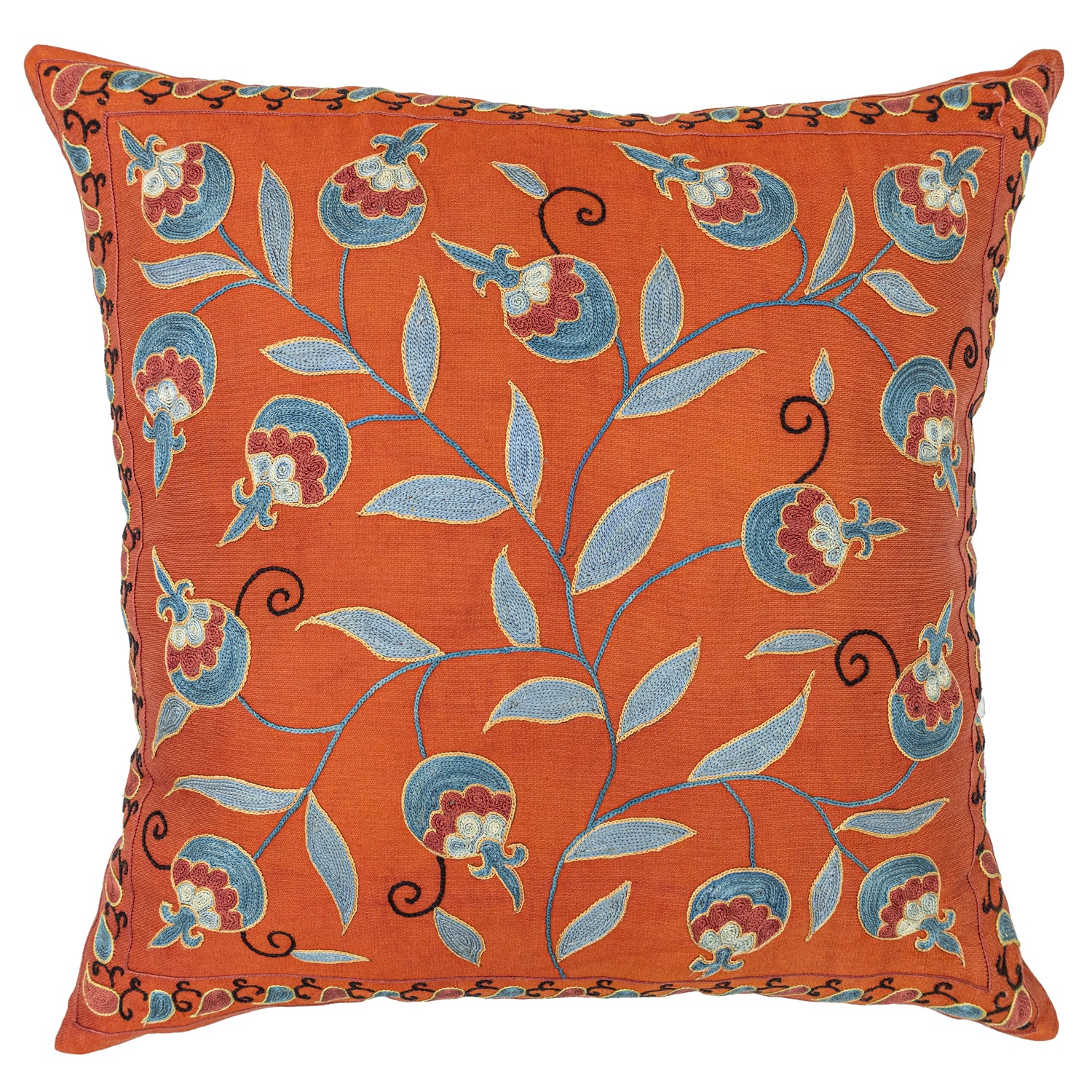 Zeta Dekoratif İpek Kırlent 50x50 cm-Yastık & Kırlent-Soho Antiq-NowShopFun
