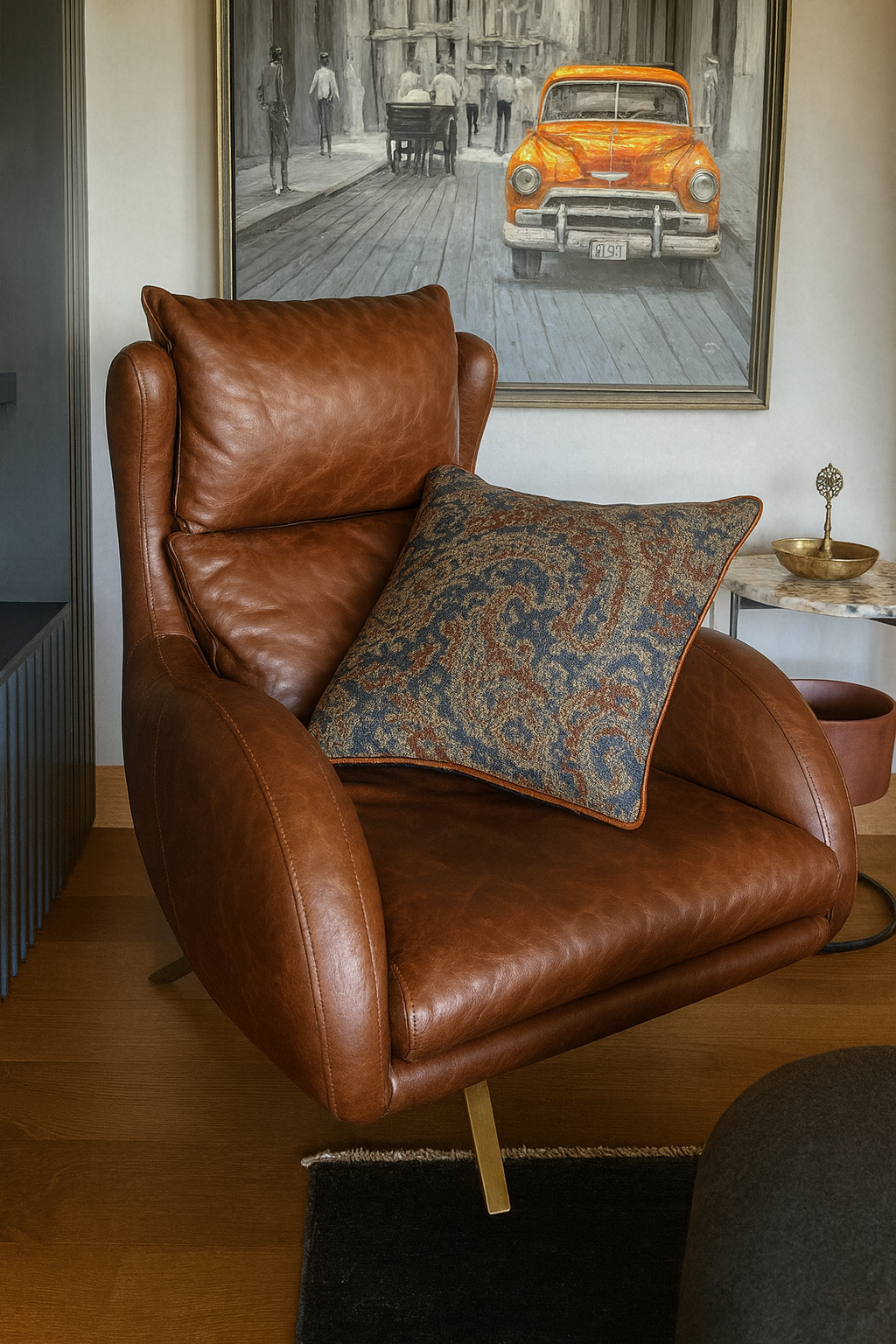 Zeugma Şal Desen Kırlent