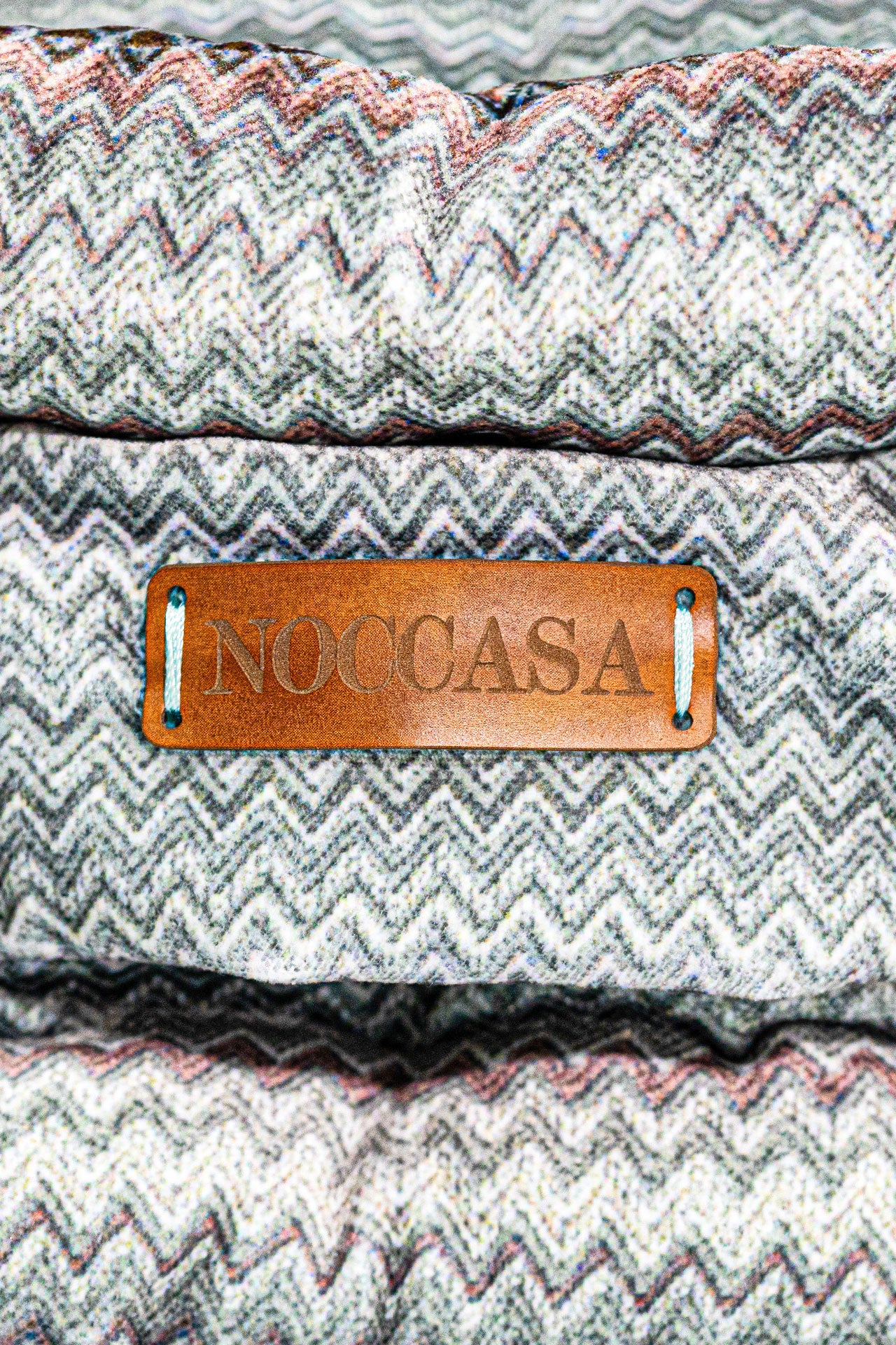 Zigzag Bisküvi Minder - Kahve