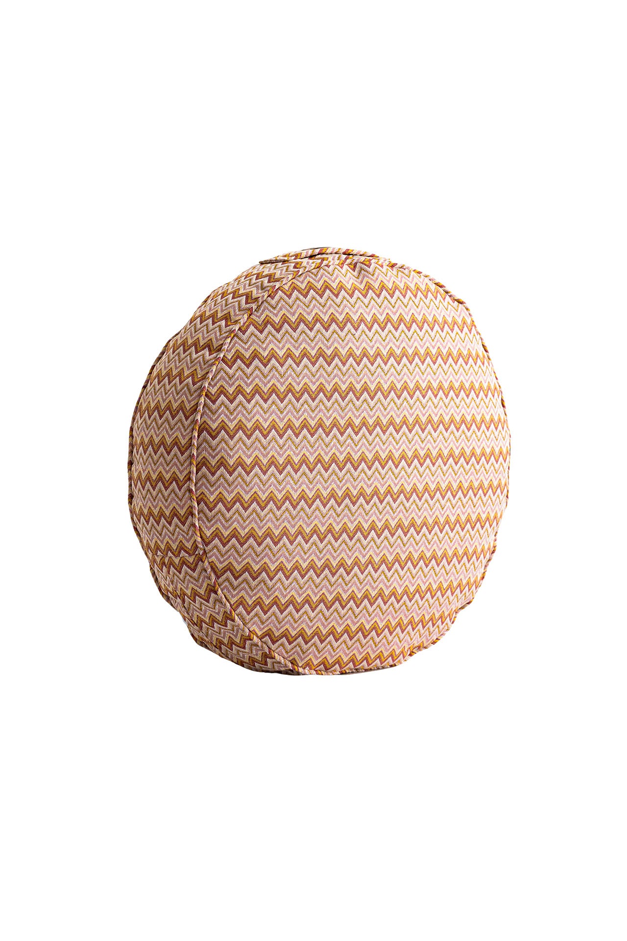 Zigzag Desen Yuvarlak Minder