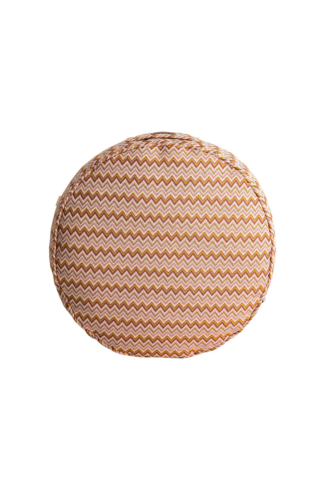 Zigzag Desen Yuvarlak Minder