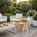 Premium Rattan 3'lü Sehpa Seti