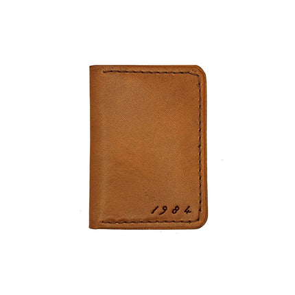 1984 Leather Goods - Bifold Kartlık - Taba - Cüzdan & Kartlık