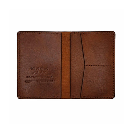 1984 Leather Goods - Pasaport Kılıfı - Kahverengi - Pasaport Kılıfı