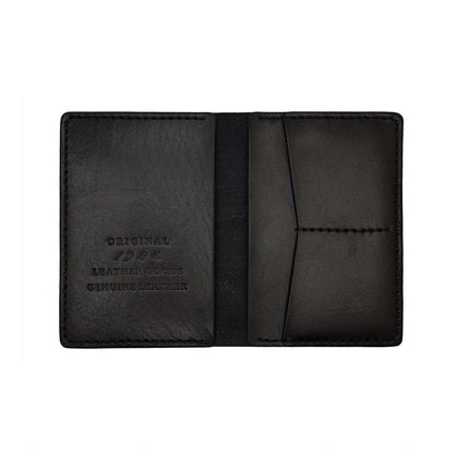1984 Leather Goods - Pasaport Kılıfı - Siyah - Pasaport Kılıfı