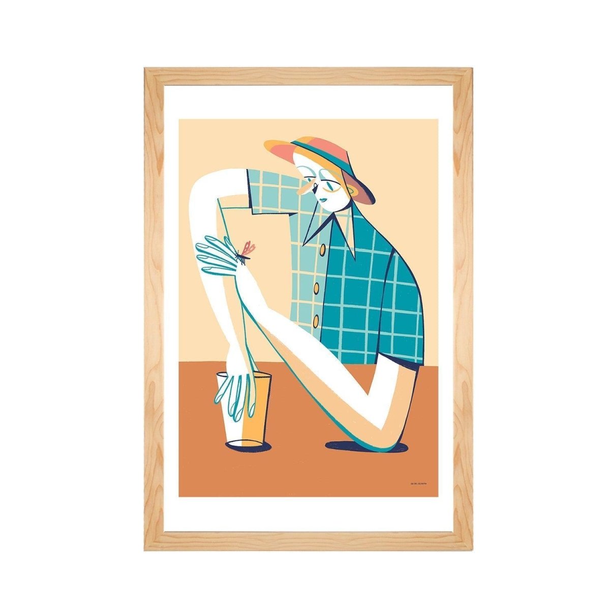 A Fleeting Moment - Kısa Bir An Fine Art Baskı Poster