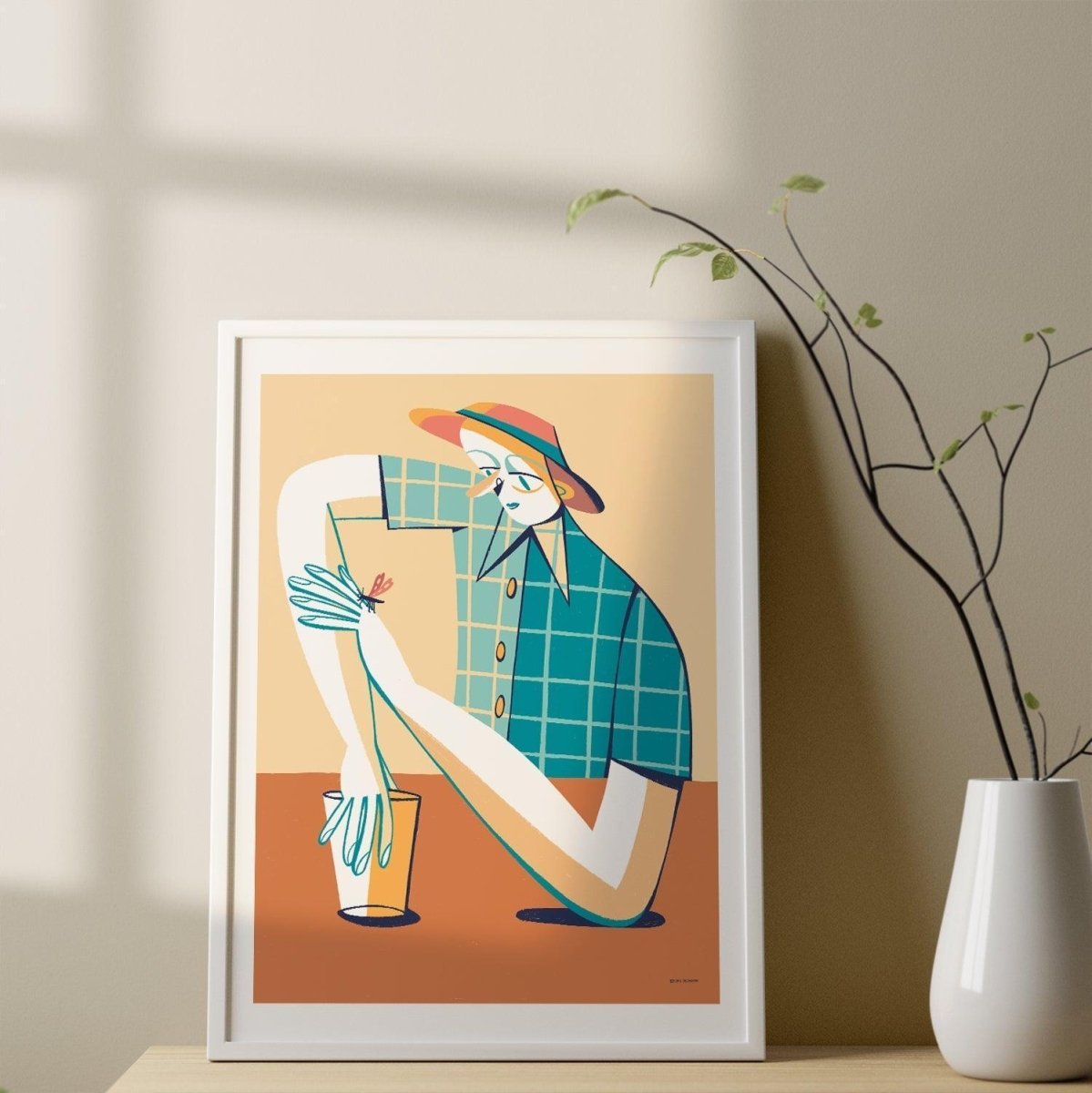 A Fleeting Moment - Kısa Bir An Fine Art Baskı Poster