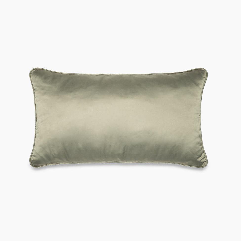 Aplik Detaylı Çok Renkli İpek Kırlent