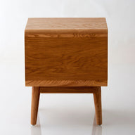 Ark Komodin-Komodin-NOW FURNITURE-İki Çekmece-Meşe-NowShopFun