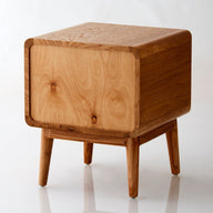 Ark Komodin-Komodin-NOW FURNITURE-İki Çekmece-Meşe-NowShopFun