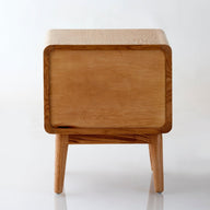 Ark Komodin-Komodin-NOW FURNITURE-İki Çekmece-Meşe-NowShopFun