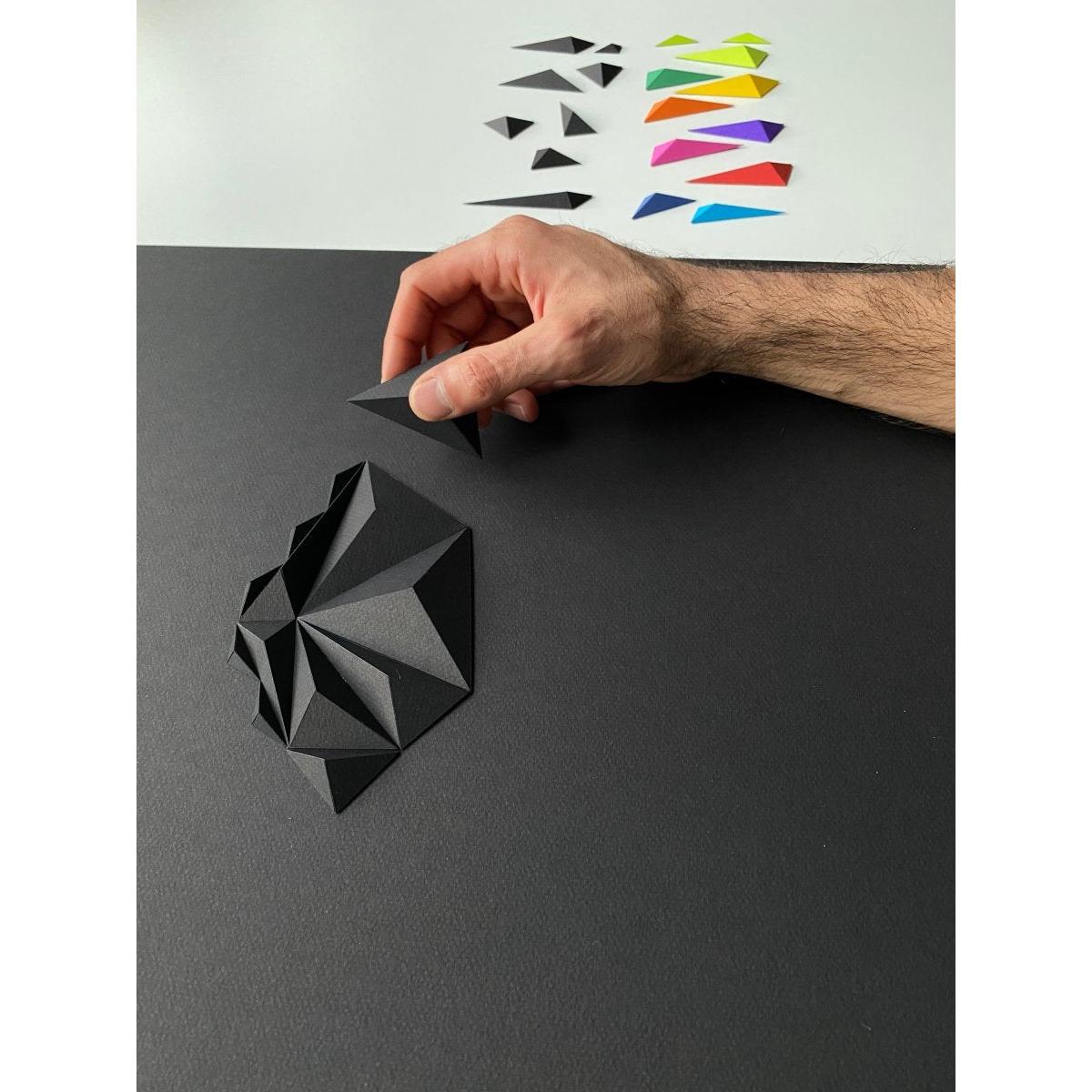 Chameleon - Black / Multicolor Tablo