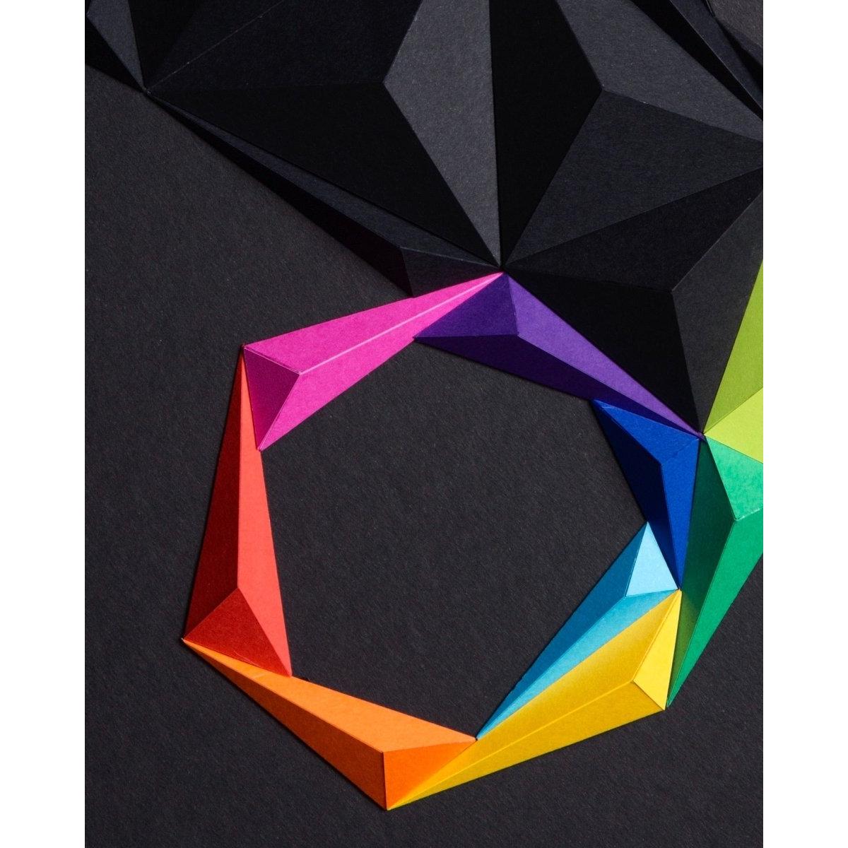 Chameleon - Black / Multicolor Tablo