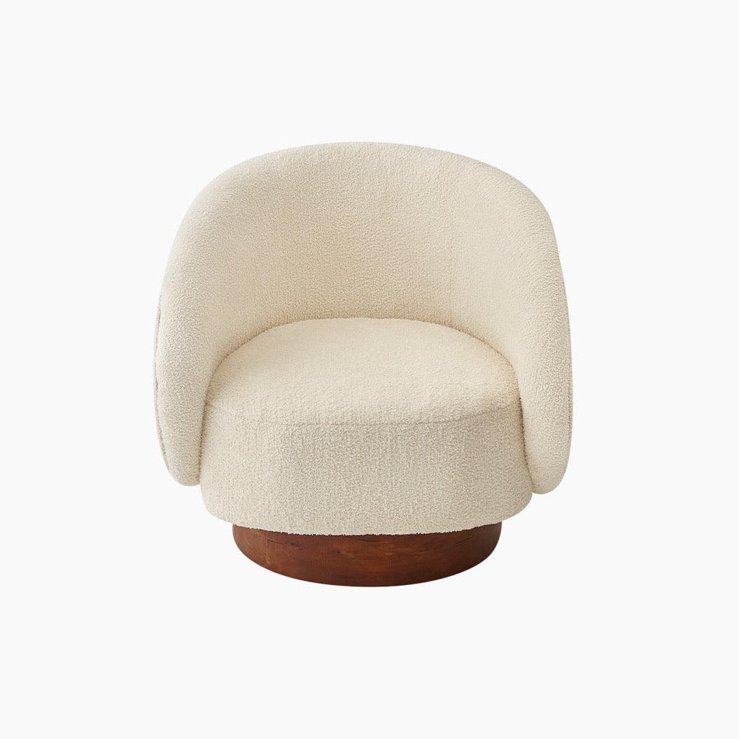 Cozy El Oyması Detaylı Bej Koltuk