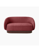 Cozy El Oyması Detaylı Bordo Meşe Kanepe