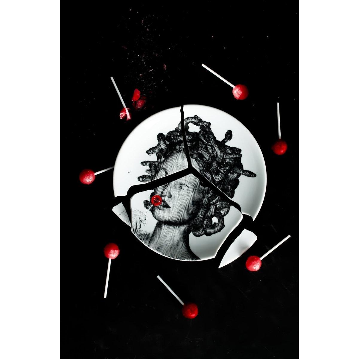 Dekoratif Tabak Medusa No:5