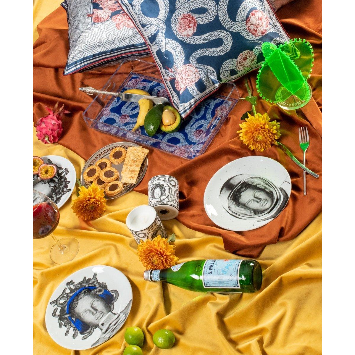 Dekoratif Tabak Medusa No:6