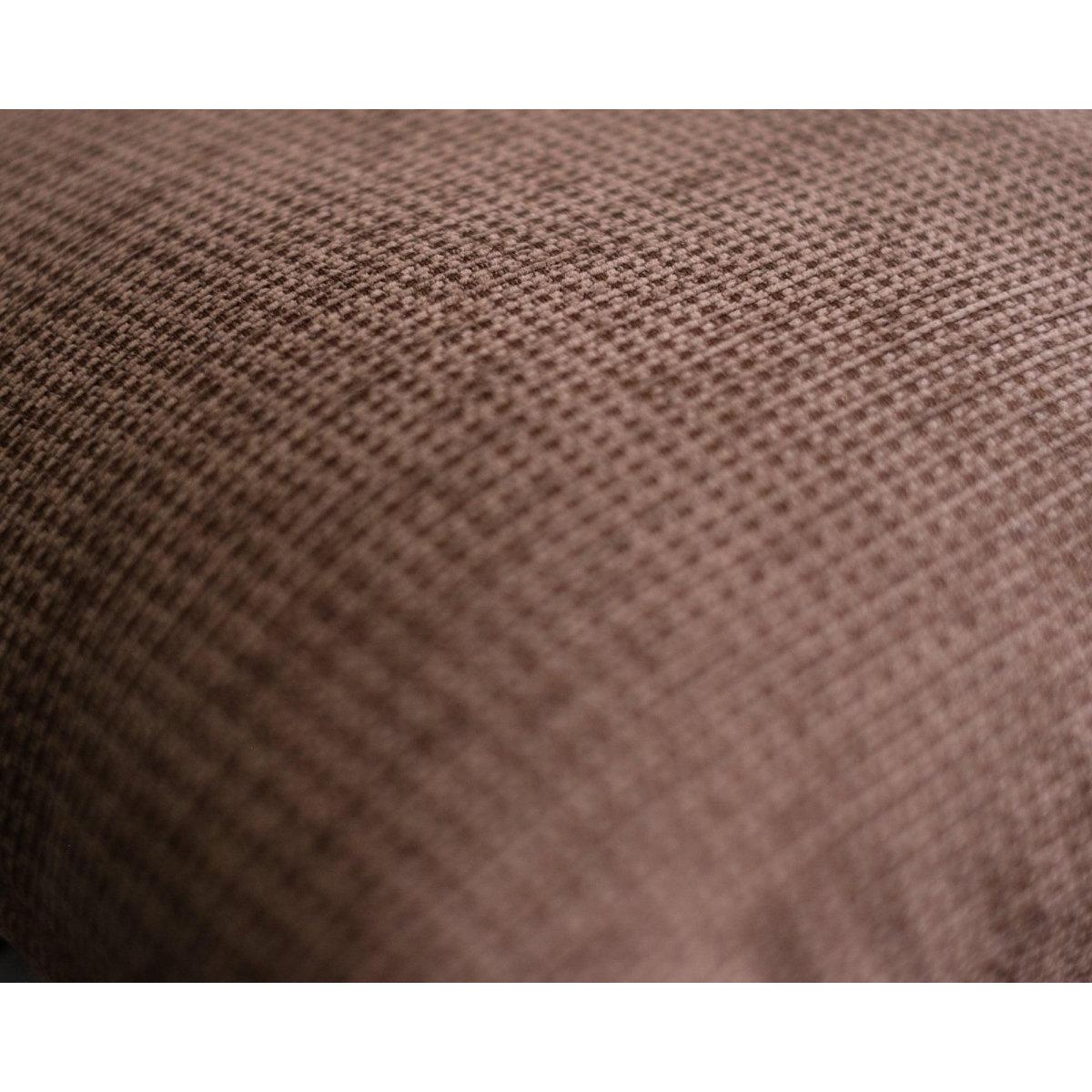 Dokulu Çikolata Kahvesi Kadife Kırlent Kılıfı