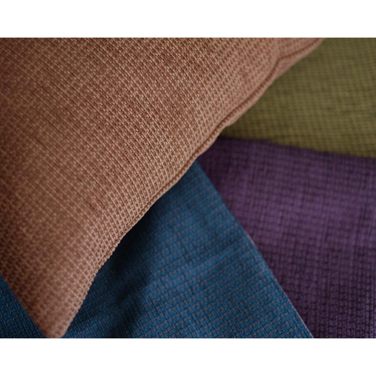 Dokulu Çikolata Kahvesi Kadife Kırlent Kılıfı