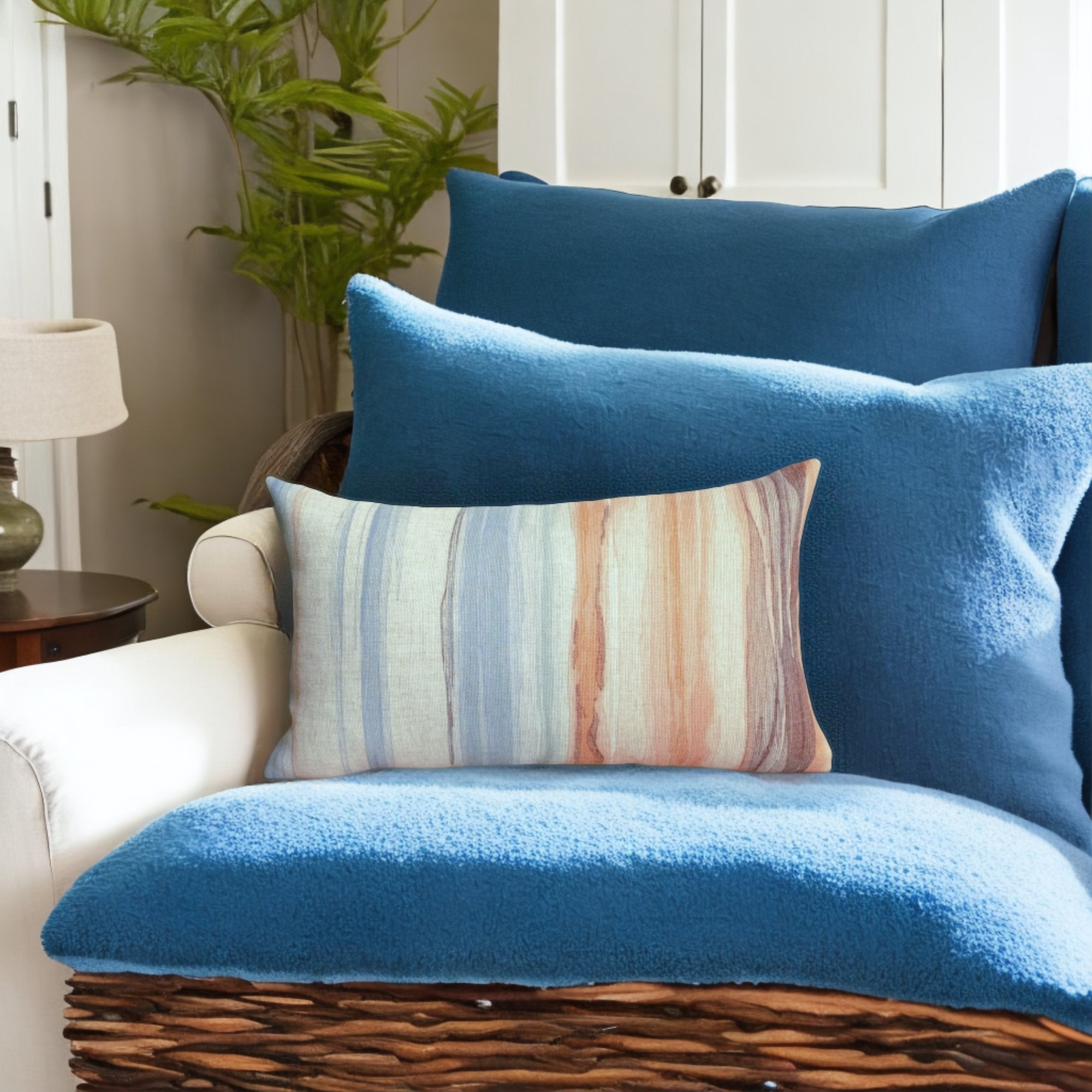 Earth Colors Kırlent Kılıfı