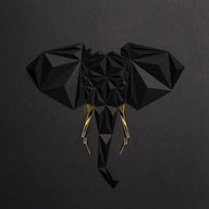 Elephant - Black/Gold Tablo-Tablo-paperpan-NowShopFun