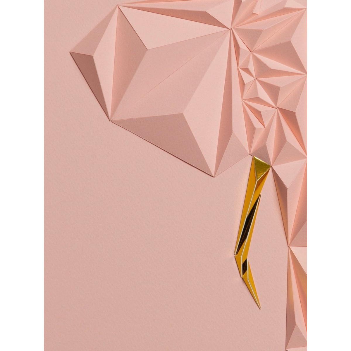 Elephant - Salmon/Gold Tablo