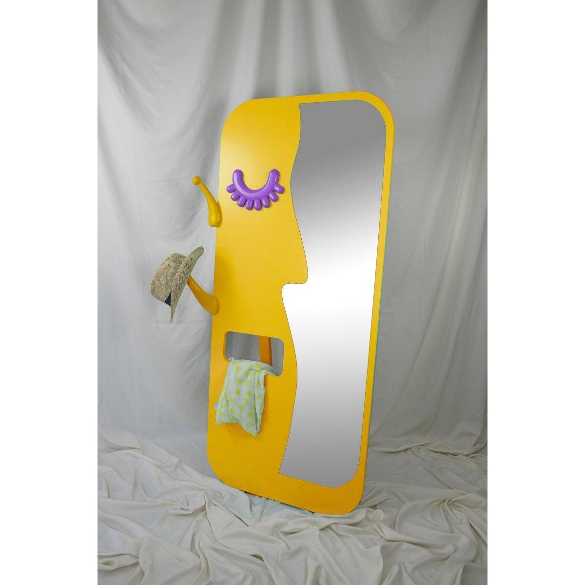 Face to Face L Sarı Ayna ve Askılık